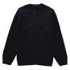 GSVIBK Baby Girl Cotton Cardigans Long Sleeve Kids Button Sweater Girls Crew Neck Cardigan Sweaters 8 Years Black 6112 view 1