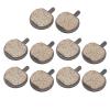 Bike Brake Pads, 5 Pairs Scooter Disc Brake Pads Semi-Metal Brake Electric Bike Disc Brake Replacement for Bicycle Ebike Bike Disc Brake Pads