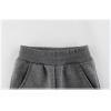 Little Boys Jogger Pants Toddler Boys' Drawstring Elastic Waist Cotton Casual Sweatpants 2 PCS Set Grey Navy 2T view 3