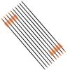 Fiberglass Practice Arrows Archery 30 Inch Target Shooting Safetyglass Recurve Bows Suitable for Youth Children Woman Beginner 12PCS view 2