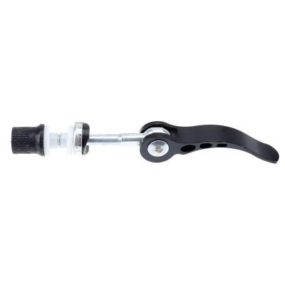 Bicycle Accessories Bike Seat Post Clamp Seatpost Skewer Bolt Bicycle Quick Release Aluminium Alloy Mountain Bike Seat Tube Clamp Cycling Outdoor Bike Parts (Color : Black)
