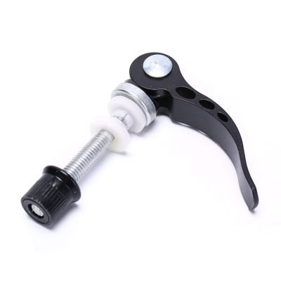 Bicycle Accessories 1 pcs Bicycle Quick Outdoor Release Aluminium Alloy Bike Seat Post Clamp Seatpost Skewer Bolt Mountain Bike Seat Tube Clamp Bike Parts (Color : Black)