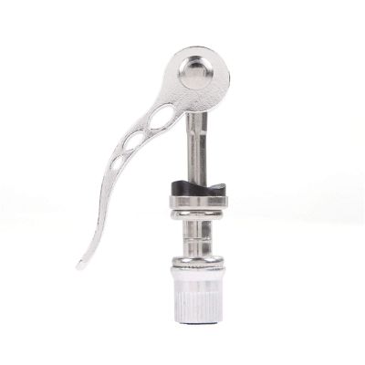 Bicycle Accessories Bike Seat Post Clamp Seatpost Skewer Bolt Bicycle Quick Release Aluminium Alloy Mountain Bike Seat Tube Clamp Cycling Outdoor Bike Parts (Color : White)