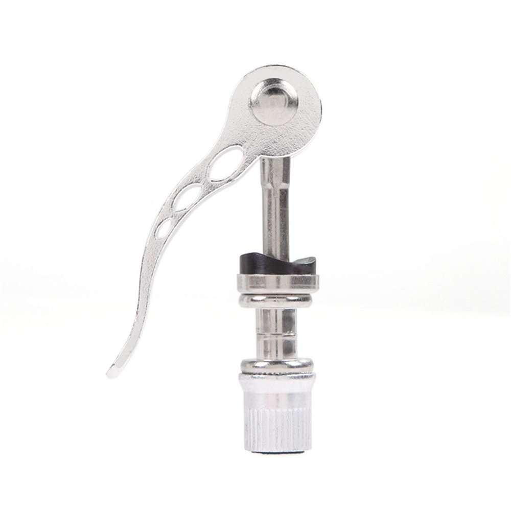 Bicycle Accessories Bike Seat Post Clamp Seatpost Skewer Bolt Bicycle Quick Release Aluminium Alloy Mountain Bike Seat Tube Clamp Cycling Outdoor Bike Parts (Color : White)