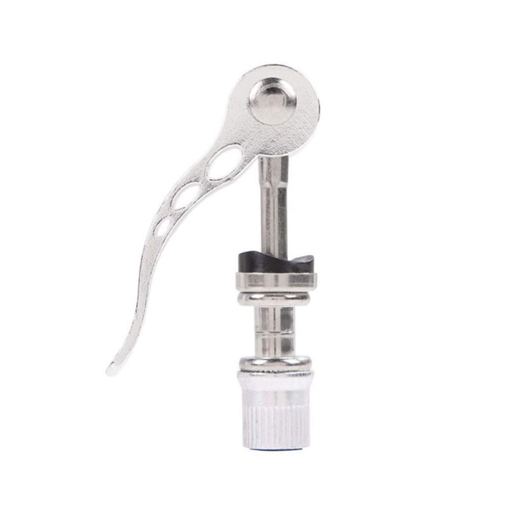 Bicycle Accessories Mountain Bike Seat Tube Clamp Outdoor Bicycle Quick Release Aluminium Alloy Bike Seat Post Clamp Seatpost Bike Parts (Color : White)