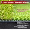 SAPLIZE 23" x 16" Foldable Golf Hitting Mat, 2-in-1 Golf Turf Grass Mat, Rough and Fairway for Hitting, Chipping and Putting Golf Practice and Training Mat for Indoor/Outdoor view 3