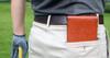 Handy Picks Leather Golf Scorecard Holder | Yardage Book Cover | Scorecard n Pencil Included | Brown view 2