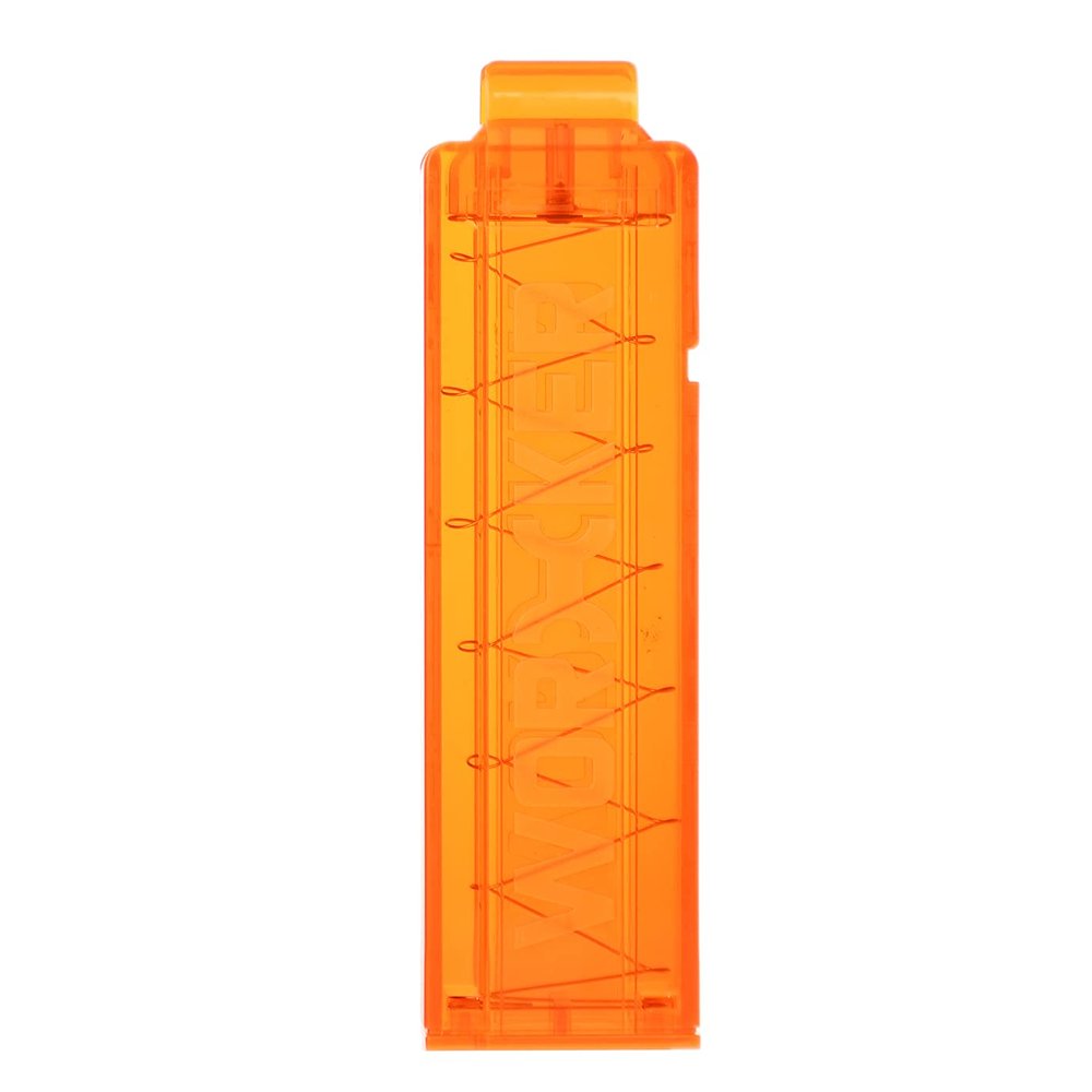 WORKER 10-Round Talon Magazine Short Darts Mag, Half-Length Drat Clip for Nerf and Adventure Force Nexus Pro, Swift Blaster Magazine
