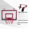 Basketball Hoop Punch-Free Hanging Basketball Hoop, Portable Children's Dunk Practice Mini Basketball Hoop, Used Indoors and Outdoors, Easy to Install (Size : 58.5x40cm) view 3