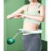 Adjustable Smart Hula Hoop, Adult and Youth Fitness Massage Ring with Digital Counter, Home Exercise Equipment with Gravity Ball/Green/L view 3