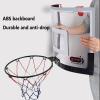 Basketball Hoop Hanging Home Mini Basketball Hoop, Office Bedroom Door Frame Wall-Mounted Basketball Stand, Used for Dunking Practice for Children and Adults (Size : 58.5x40cm) view 4