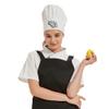 DYJYBMY Bake The World A Better Place, Adult Adjustable Kitchen Cooking Hat with Elastic Band Chef Baker Cap White, Cooking Grilling BBQ Gifts for Woman, Wife, Mom, Her, Grandma view 3
