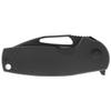 SOG Stout FLK Everyday Carry Compact Camping Folding Knife | G10 & Steel Handle | CRYO D2 Steel Blade | Quick Opening, Blackout, Presentation Box view 4