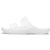 Crocs Men's and Women's Baya Two-Strap Slide Sandals, White, 11 Women/9 Men view 4