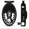 ABEL Vaya Fly Reel - Basic Black - 5/6 WT with Ebony Handle view 1