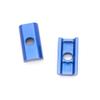 2 x Magnetic Hinge Clamp Plates For BROMPTON Clamp Levers in BLUE view 4