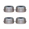 4Pcs Trailer Bearing Hub Cap Dust Cover Fit for Utility Fishing Boat Sailboat Trailer (2 Inch) view 1