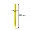 24Pcs Tent Pegs Plastic Spike Hook Awning Camping Caravan Visual Marker,12x 6inch + 12x 9inch view 3