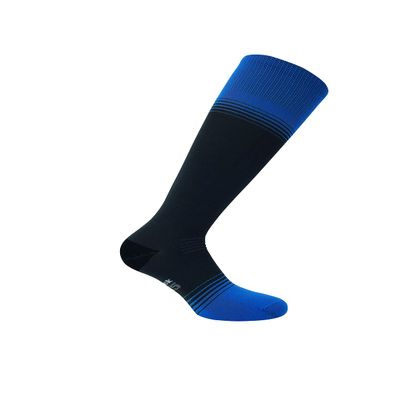 Eurosock unisex adult Ultralite Silver Snow Ski Socks, Charcoal/Turquoise, X-Small US