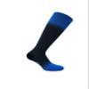 Eurosock unisex adult Ultralite Silver Snow Ski Socks, Charcoal/Turquoise, X-Small US