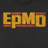 EPMD T Shirt Distressed Classic Logo Official Mens Black Size M view 3