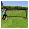 Soccer Goal Hua Large Outdoor Sports Football Goal with Pop-up Net, Portable Storage Football Training Equipment, for Home Backyard School Playground, Easy to Install view 1