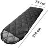 XIXIDIAN Sleeping Bags,Light and Breathable Down Sleeping Bag, Waterproof Camping Sleeping Bag Traveling, and Outdoors (Color : Black) view 2