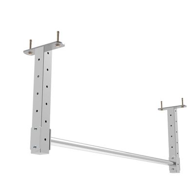 Chin Up Bars Wall Mounted Chin Up Bar, Cross Beam Fitness Horizontal Bar, Home Strength Training EquipmentLoad 250kg, 2colors (Color : Silver)