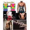 Men Neoprene Sweat Waist Trainer Corset Trimmer Belt, Waist Cincher Shaper Slimmer S-6XL(Size:L) view 4