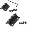 Gotical KeyMod 45 Degree Offset Picatinny Rail Mount for Flashlights Lasers dot Sights, 5 Slots 20mm Weaver Accessories Low Profile Adapter view 1