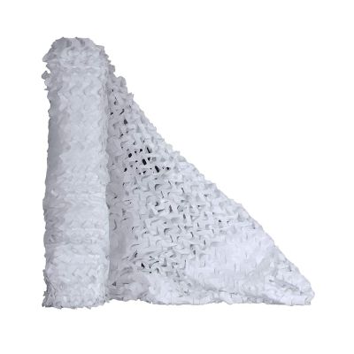 KOOEIN Camouflage Net White,Sunscreen Camo Net,Shade Net,Indoor/Outdoor,Oxford Cloth Net for Decoration,Army Hunting Party,Anti-uv Tarpaulin,Breathable,4x6m/13.1x19.7ft