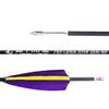 24pc ID 4.2mm .165" Custom Length 22-32 Inch Carbon Arrows Spine 300 350 400 500 600 700 800 900 1000 1100 1300 1500 1800 Target Practice & Hunting Arrow Rotatable Nock for Recurve Bow Compound Bow view 1