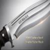 Gurkha Kukri Knife 10.5 Blade (16 Overall)  Iraqi Tactical Design, Hand Forged in Nepal, 5160 Carbon Steel, Full Tang Fixed Blade with Guard for Survival, Bushcraft & Heavy-Duty Outdoor Use view 3