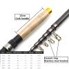 New 1.8m -3.6m Carbon Fiber Telescopic Fishing Rod Reel Combo, Sea Fishing Rod and Reel Set, Spinning Combination, Trout Rod, Bass Fishing ZYHYD (Size : 3.0m+4000 Reel) view 4