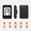 COOSPO Bike Computer GPS Wireless, ANT+ Cycling Computer GPS with Bluetooth, Multifunctional ANT+ Bicycle Computer GPS with 2.4 LCD Screen, Bike Speedometer with Auto Backlight IP67 view 2