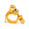 Bicycle Accessories 28.6/31.8/34.9/mm Bike Seat Tube Clamp Mountain Bike Bicycle Seat Tube Clamp Quick Release Buckle Aluminum Alloy Seat Tube Clamp Bike Parts (Color : Gold, Size : 28.6mm) view 1