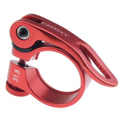 Bicycle Accessories Aluminium Quick Release Bike Seat Post Clamp Seatpost Skewer Bolt Mountain Road Bike Seat Tube Bicycle Repair Tools Bike Parts (Color : Red)