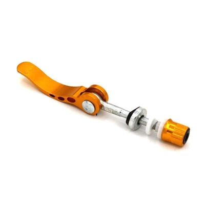Bicycle Accessories Bicycle Quick Release Tool 5.060mm Bike Post Seatpost Bike Clamp Bicycle Accessories Tube Clamp Mountain Seat Bike Parts (Color : Yellow)