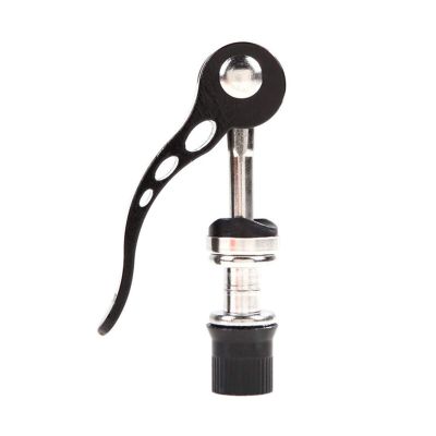 Bicycle Accessories Bike Seat Tube Clamp Seatposts Clamps Quick Release Aluminium Alloy Bike Seat Post Clamp Seatpost Skewer Bolt Bike Parts (Color : Black)