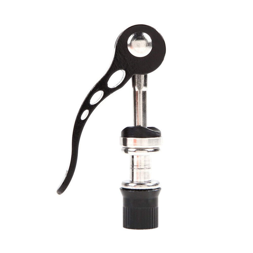 Bicycle Accessories Bike Seat Tube Clamp Seatposts Clamps Quick Release Aluminium Alloy Bike Seat Post Clamp Seatpost Skewer Bolt Bike Parts (Color : Black)