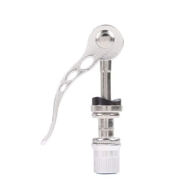 Bicycle Accessories Bike Seat Tube Clamp Seatposts Clamps Quick Release Aluminium Alloy Bike Seat Post Clamp Seatpost Skewer Bolt Bike Parts (Color : White)