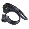 Bicycle Accessories Aluminium Quick Release Bike Seat Post Clamp Seatpost Skewer Bolt Mountain Road Bike Seat Tube Bicycle Repair Tools Bike Parts (Color : Black) view 1