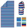 4Monster Microfiber Beach Towel Quick Dry,Super Absorbent Lightweight Travel Towel for Swimmers, Sand Free Camping Towel, Beach Towels for Pool,Swim,Water Sports,Yoga view 1