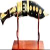 Gurkha Decor Kukri Hand Forged Khukuri Blade, Full Tang Nepal Made Decorative Genuine British Kukri Knife Khukri Just For Dcor Gift & Home Decoration 16" Kukri With Stand view 1