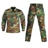 Outdoor Airsoft Gear Shooting Shirt Pants Set Battle Dress Uniform Tactical BDU Set Combat Clothing Camouflage Clothes - WL- L view 1