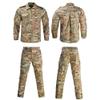 Outdoor Airsoft Gear Shooting Shirt Pants Set Battle Dress Uniform Tactical BDU Set Combat Clothing Camouflage Clothes - WL- L view 3