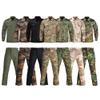 Outdoor Airsoft Gear Shooting Shirt Pants Set Battle Dress Uniform Tactical BDU Set Combat Clothing Camouflage Clothes - Tan - XS view 2