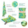4Monster Microfiber Beach Towel Quick Dry,Super Absorbent Lightweight Travel Towel for Swimmers, Sand Free Camping Towel, Beach Towels for Pool,Swim,Water Sports,Yoga view 3