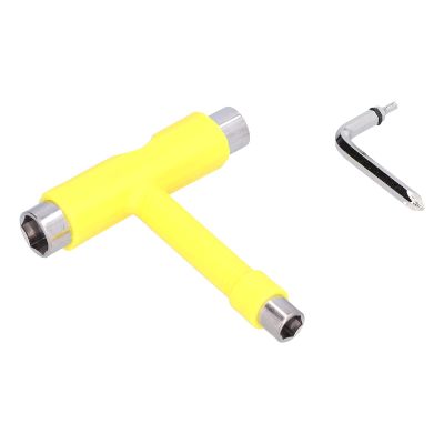 Skate Tool, Compact Skateboard Hex Key Kit Skate Hex Wrench Skateboard Tool Kit Multi?Function for Home for