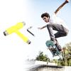 Skate Tool, Compact Skateboard Hex Key Kit Skate Hex Wrench Skateboard Tool Kit Multi?Function for Home for view 4
